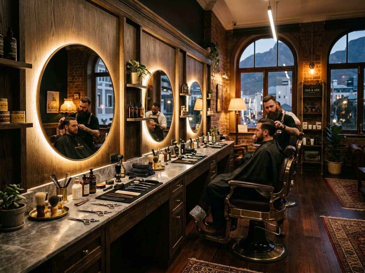 Barber & Grooming Club single-link booking demo preview
